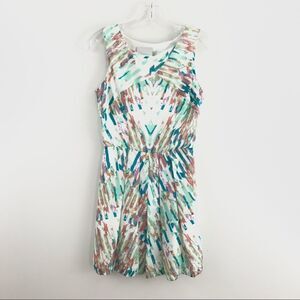 ADDISON color splash cutout dress